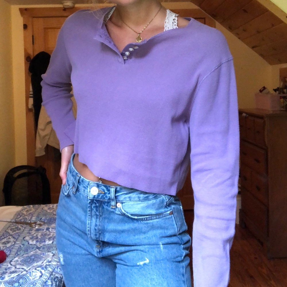 Vintage crop top